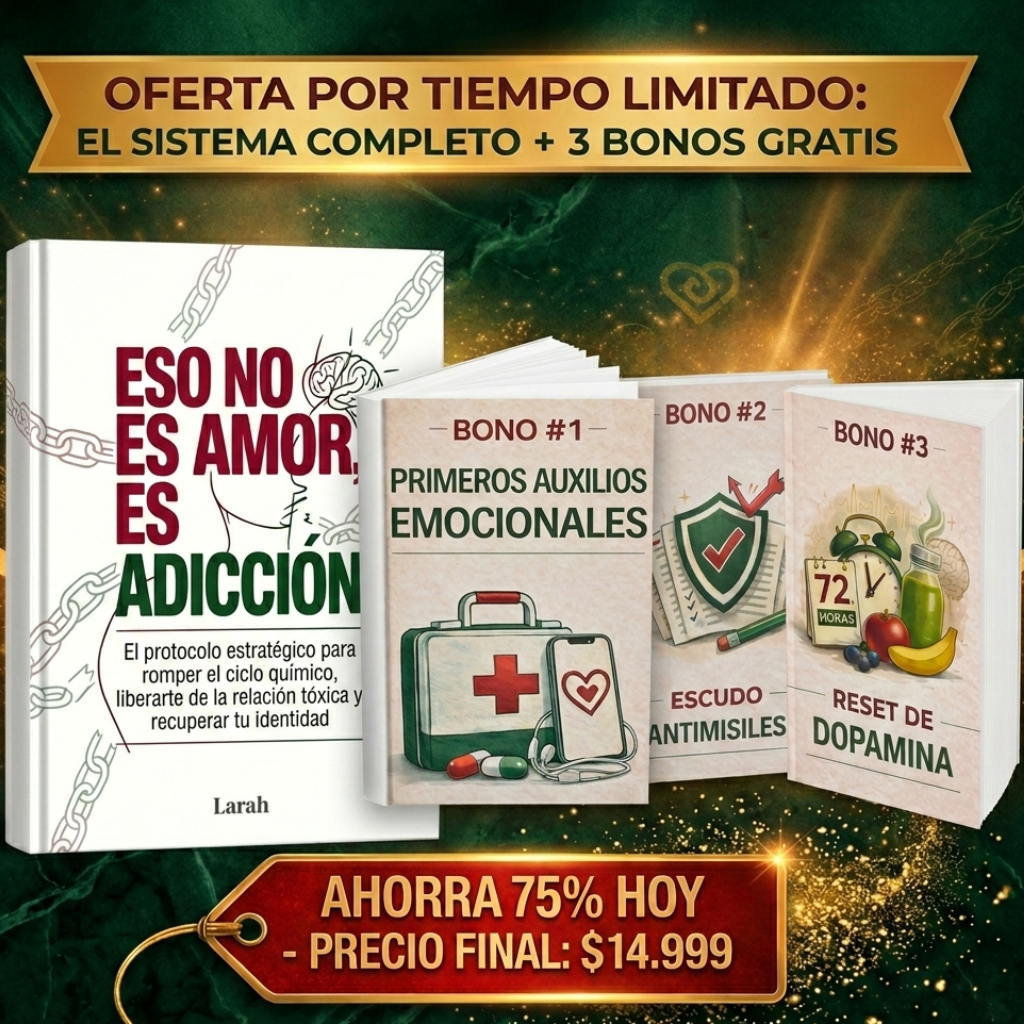 LIBRO DIGITAL:ESO NO ES AMOR+3 BONOS DE REGALO
